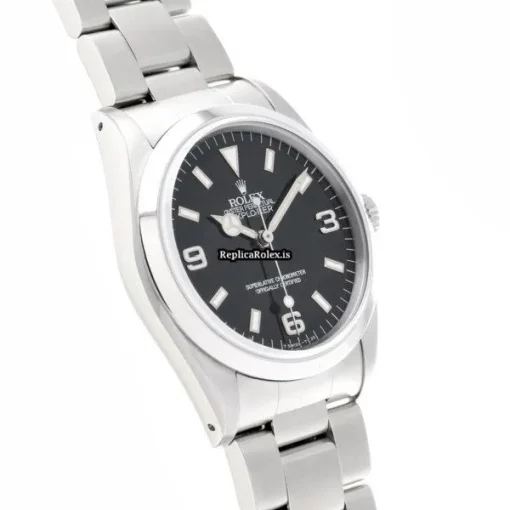 Stylish Replica Rolex Explorer 14270 Caliber 3000 Automatic Movement 36mm Steel Case Watch - Image 3