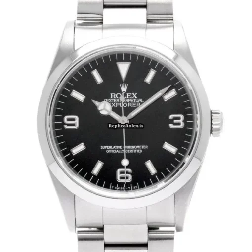 Stylish Replica Rolex Explorer 14270 Caliber 3000 Automatic Movement 36mm Steel Case Watch - Image 6