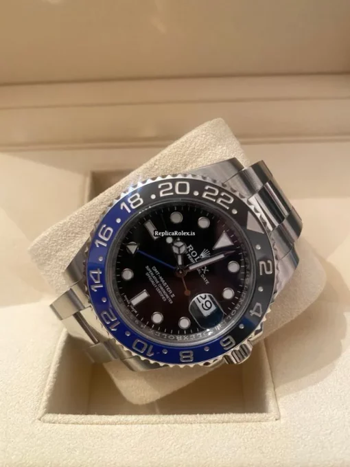 Awesome Replica Rolex Gmt-master II 116710blnr Caliber 3186 Automatic Movement 40mm Steel Case Mens/unisex Watch - Image 3
