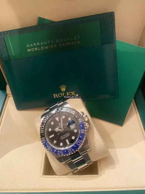 Awesome Replica Rolex Gmt-master II 116710blnr Caliber 3186 Automatic Movement 40mm Steel Case Mens/unisex Watch - Image 5