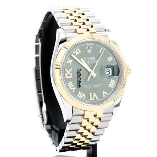 Great Fake Rolex Datejust 126233 Automatic Movement 36mm Gold/steel Case Mens/unisex Watch - Image 8