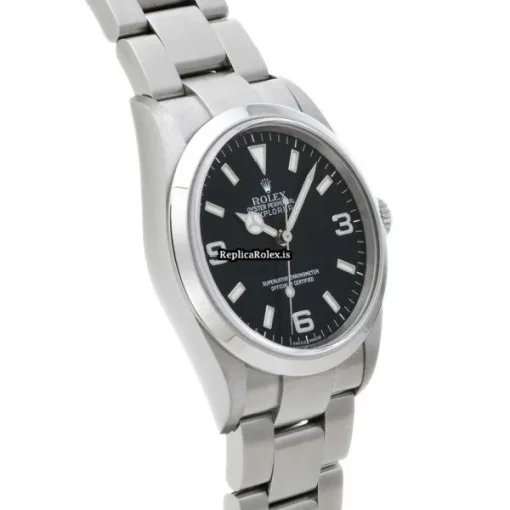 Good Replica Rolex Explorer 114270 Caliber 3130 Automatic Movement 36mm Steel Case Watch - Image 3