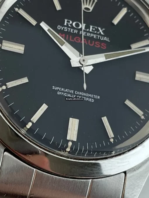 Fabulous Copy Rolex Milgauss 1019 Caliber 1580 Automatic Movement 38mm Steel Case Mens/unisex Watch - Image 2