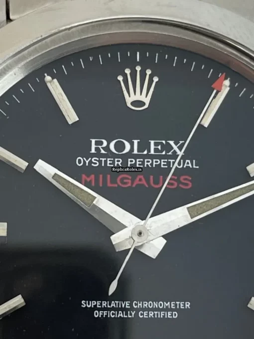 Fabulous Copy Rolex Milgauss 1019 Caliber 1580 Automatic Movement 38mm Steel Case Mens/unisex Watch - Image 3