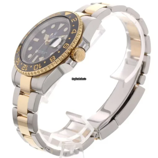 Design Replicas Rolex Gmt-master II 116713ln Caliber 3186 Automatic Movement 40mm Gold/steel Case Mens/unisex Watch - Image 2