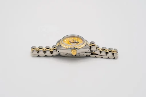 Appealing Clone Rolex Lady-datejust 6917 Caliber 2030 Automatic Movement 26mm Gold/steel Case Womens Watch - Image 6