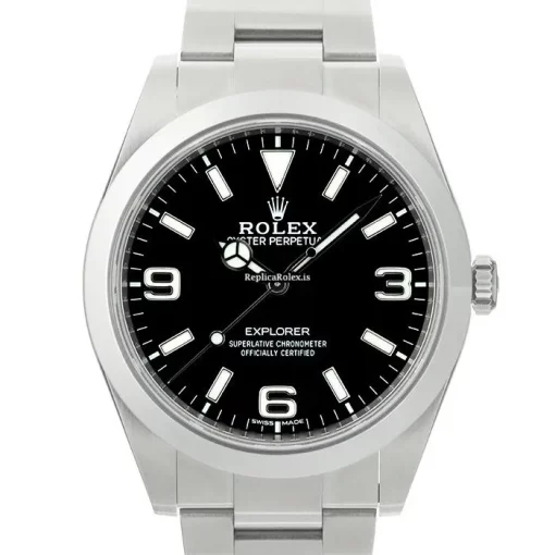 Popular Knockoff Rolex Explorer 214270 Caliber 3132 Automatic Movement 39mm Steel Case Watch