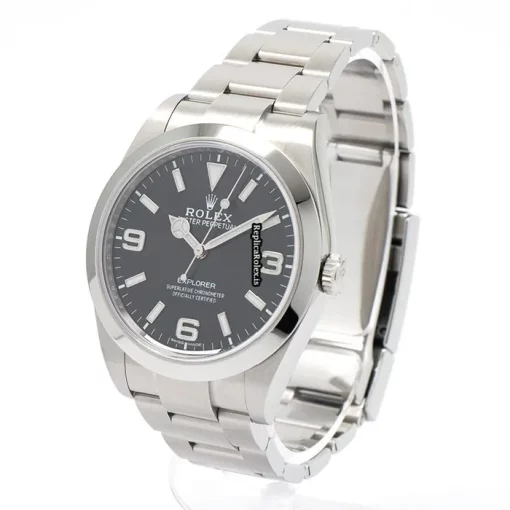 Popular Knockoff Rolex Explorer 214270 Caliber 3132 Automatic Movement 39mm Steel Case Watch - Image 7