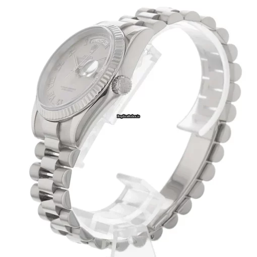 Luxury Clone Rolex Day-date 36 118239 Caliber 3155 Automatic Movement 36mm White Gold Case Mens/unisex Watch - Image 2