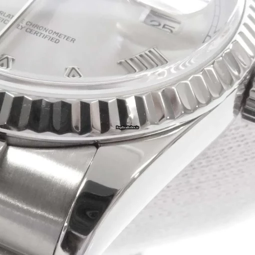 Luxury Clone Rolex Day-date 36 118239 Caliber 3155 Automatic Movement 36mm White Gold Case Mens/unisex Watch - Image 5