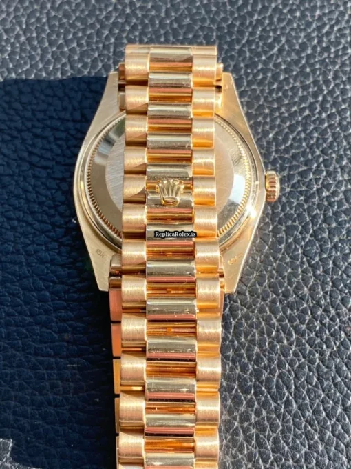Defect Copy Rolex Datejust 16018 Caliber 3035 Automatic Movement 36mm Yellow Gold Case Mens/unisex Watch - Image 5
