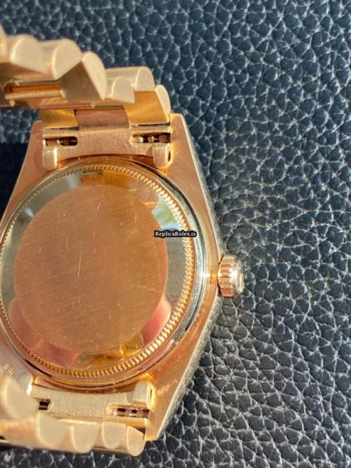 Defect Copy Rolex Datejust 16018 Caliber 3035 Automatic Movement 36mm Yellow Gold Case Mens/unisex Watch - Image 8