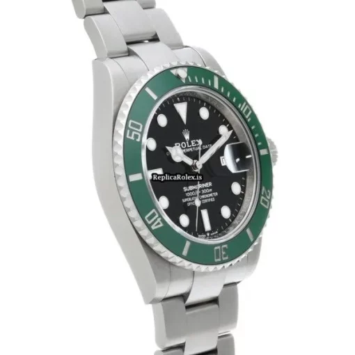 Fantastic Replicas Rolex Submariner Date 126610lv Caliber 3235 Automatic Movement 41mm Steel Case Watch - Image 3