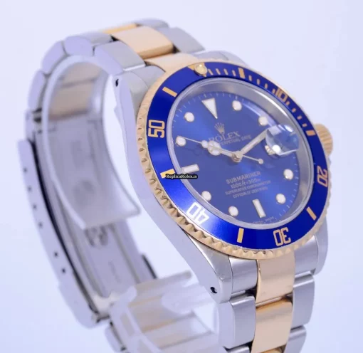 Wonderful Replica Rolex Submariner Date 16613 Automatic Movement 40mm Gold/steel Case Mens/unisex Watch - Image 4