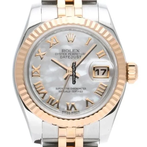 Ideal Replica Rolex Lady-datejust 179171nr Automatic Movement 26mm Steel Case Womens Watch - Image 6