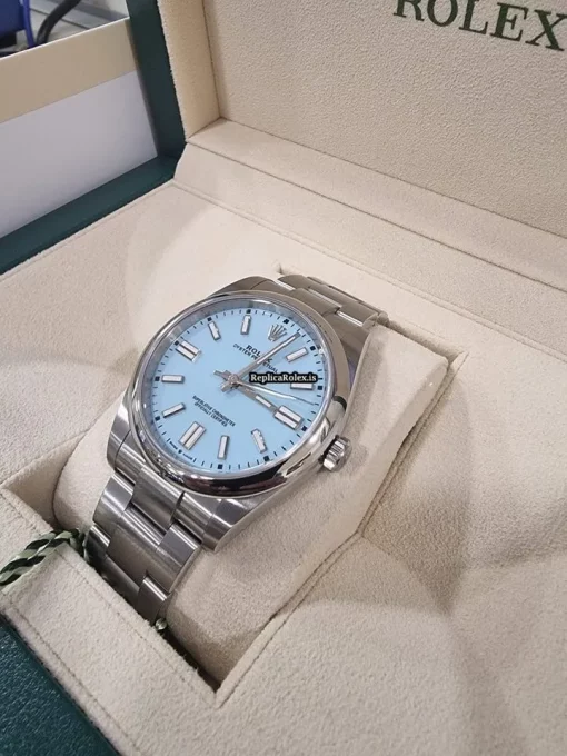 Distinctive Fake Rolex Oyster Perpetual 124300-0006 Caliber 3230 Automatic Movement 41mm Steel Case Mens/unisex Watch - Image 5