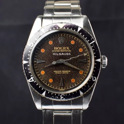 Affordable Fake Rolex Milgauss 6541 Automatic Movement Steel Case Mens/unisex Watch - Image 2