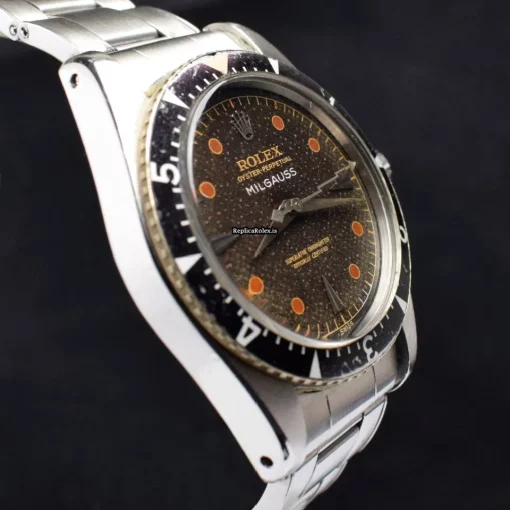 Affordable Fake Rolex Milgauss 6541 Automatic Movement Steel Case Mens/unisex Watch - Image 5