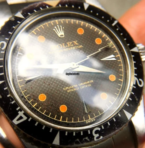 Affordable Fake Rolex Milgauss 6541 Automatic Movement Steel Case Mens/unisex Watch - Image 8