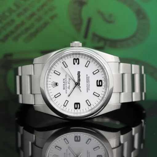 Good Replica Rolex Air King 114200 Caliber 3130 Automatic Movement 34mm Steel Case Mens/unisex Watch - Image 2