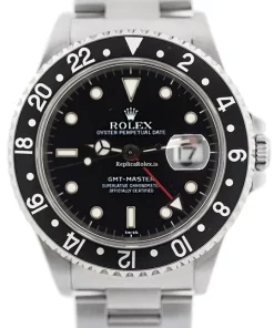 Distinctive Fake Rolex Gmt-master 16700 Automatic Movement 40mm Steel Case Watch