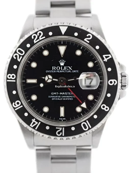 Distinctive Fake Rolex Gmt-master 16700 Automatic Movement 40mm Steel Case Watch