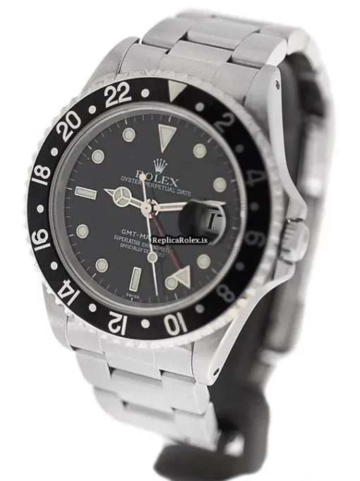 Distinctive Fake Rolex Gmt-master 16700 Automatic Movement 40mm Steel Case Watch - Image 2