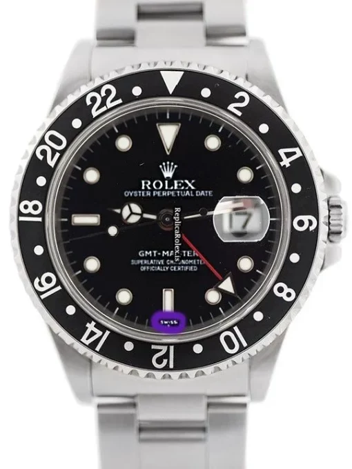 Distinctive Fake Rolex Gmt-master 16700 Automatic Movement 40mm Steel Case Watch - Image 4