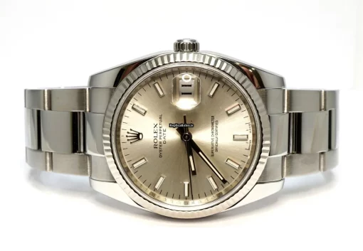 Ideal Fake Rolex Oyster Perpetual Date 115234 Caliber 3135 Automatic Movement 34mm Gold/steel Case Mens/unisex Watch