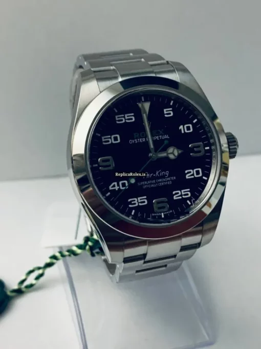 Distinctive Fakes Rolex Air King 116900 Automatic Movement 40mm Steel Case Mens/unisex Watch - Image 3
