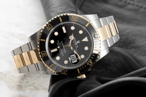 Great Replica Rolex Submariner Date 116613 Caliber 3135 Automatic Movement 40mm Gold/steel Case Mens/unisex Watch - Image 3