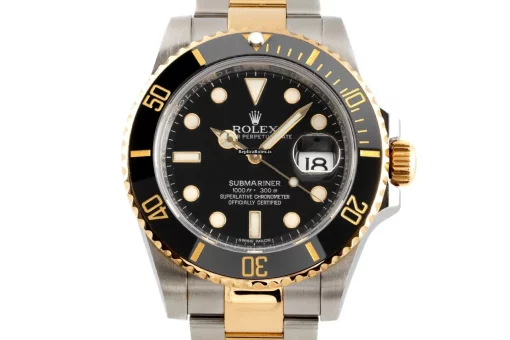 Great Replica Rolex Submariner Date 116613 Caliber 3135 Automatic Movement 40mm Gold/steel Case Mens/unisex Watch - Image 7
