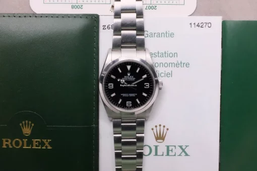 Exquisite Replicas Rolex Explorer 114270 Caliber 3130 Automatic Movement 36mm Steel Case Mens/unisex Watch - Image 2