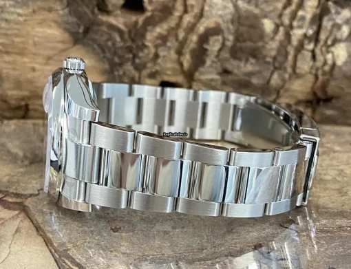 Popular Replica Rolex Oyster Perpetual Date 115200 Automatic Movement 34mm Steel Case Watch - Image 4
