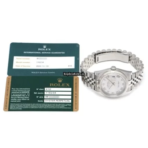 Well Made Replica Rolex Datejust 116234 Automatic Movement 36mm Steel Case Watch - Image 5