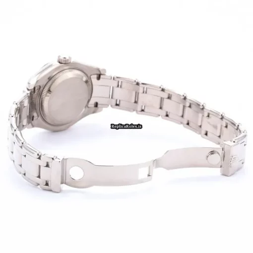 Best Replica Rolex Lady-datejust Pearlmaster 80319 Automatic Movement 29mm White Gold Case Womens Watch - Image 6