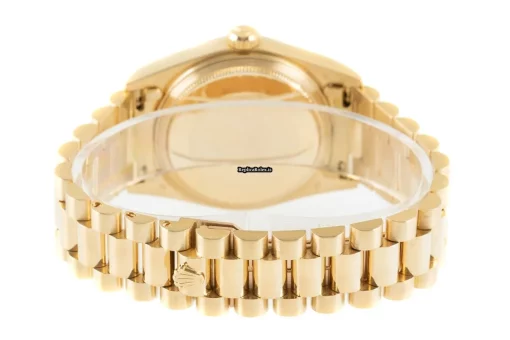 Amazing Replicas Rolex Day-date 36 18038 Caliber 3055 Automatic Movement 36mm Yellow Gold Case Mens/unisex Watch - Image 11
