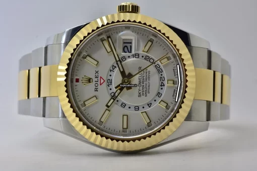 Excellent Replica Rolex Sky-dweller 326933 Automatic Movement 42mm Gold/steel Case Mens/unisex Watch
