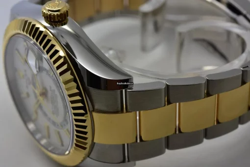 Excellent Replica Rolex Sky-dweller 326933 Automatic Movement 42mm Gold/steel Case Mens/unisex Watch - Image 2