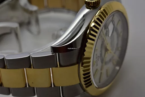 Excellent Replica Rolex Sky-dweller 326933 Automatic Movement 42mm Gold/steel Case Mens/unisex Watch - Image 3