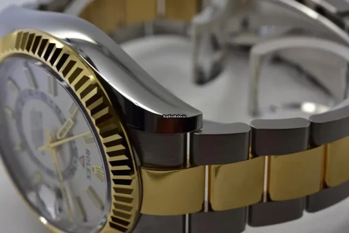 Excellent Replica Rolex Sky-dweller 326933 Automatic Movement 42mm Gold/steel Case Mens/unisex Watch - Image 5