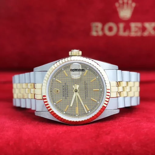 Incredible Replica Rolex Lady-datejust 68273 Caliber 2135 Automatic Movement 31x37mm Gold/steel Case Mens/unisex Watch
