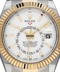 Incredible Fake Rolex Sky-dweller 326933 Caliber 9001 Automatic Movement 42mm Steel Case Mens/unisex Watch