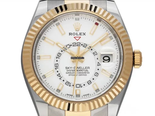 Incredible Fake Rolex Sky-dweller 326933 Caliber 9001 Automatic Movement 42mm Steel Case Mens/unisex Watch