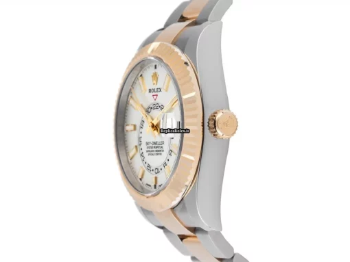 Incredible Fake Rolex Sky-dweller 326933 Caliber 9001 Automatic Movement 42mm Steel Case Mens/unisex Watch - Image 2