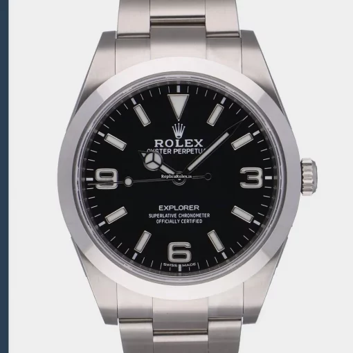 Best Replica Rolex Explorer 214270 Caliber 3132 Automatic Movement 39mm Steel Case Mens/unisex Watch