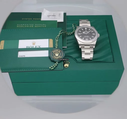Best Replica Rolex Explorer 214270 Caliber 3132 Automatic Movement 39mm Steel Case Mens/unisex Watch - Image 14
