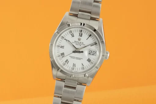 Pleasing Replica Rolex Oyster Perpetual Date 15210 Caliber 3135 Automatic Movement 34mm Steel Case Mens/unisex Watch
