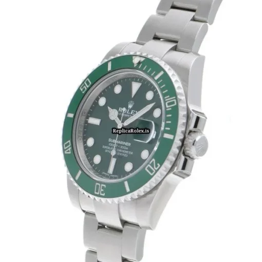 Top Fake Rolex Submariner Date 116610lv Caliber 3135 Automatic Movement 40mm Steel Case Watch - Image 2