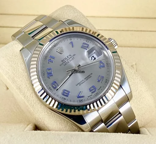 Well Made Replica Rolex Datejust II 116334 Caliber 3136 Automatic Movement 41mm Steel Case Mens/unisex Watch - Image 6